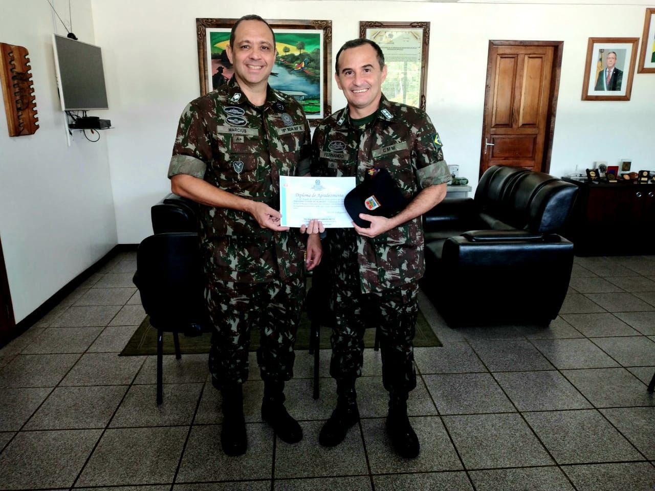 Município de Almeida recebeu uma comitiva do Exército Português e  Brasileiro – Município de Almeida