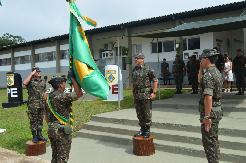 Passagem de Comando do 34º Pelotão de Polícia do exército